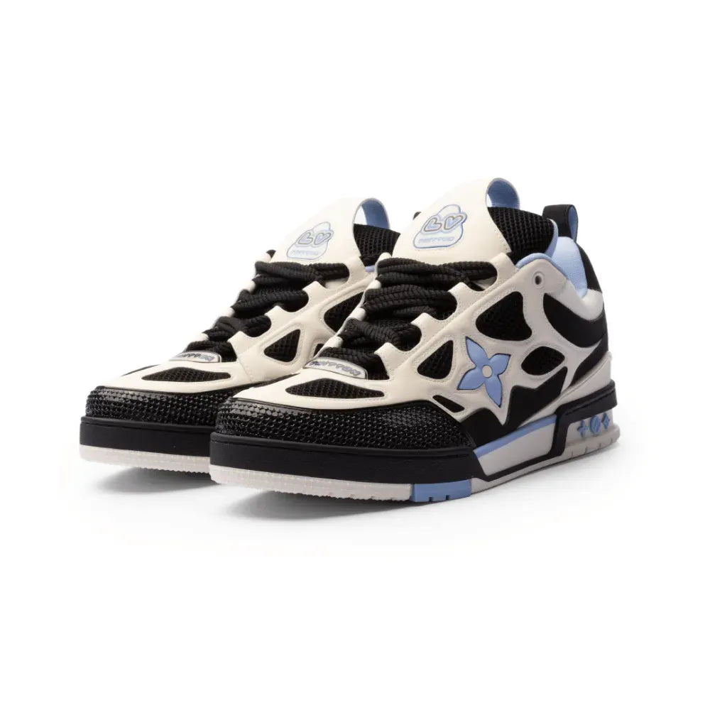 Louis Vuitton Skate Black White Light Blue