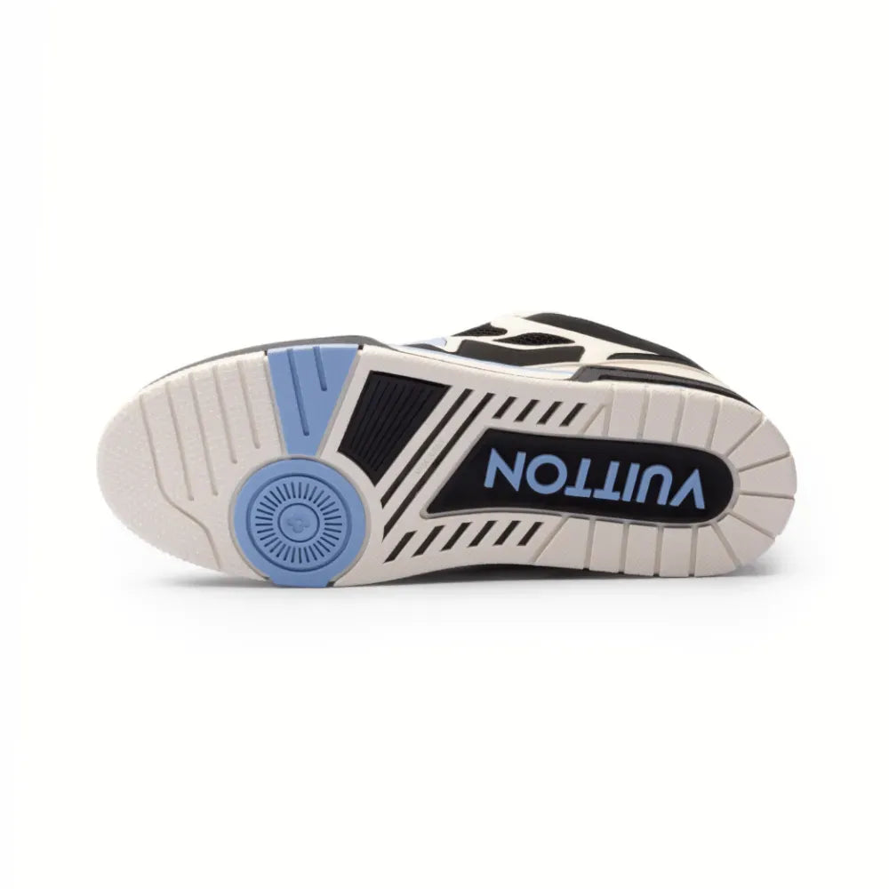 Louis Vuitton Skate Black White Light Blue