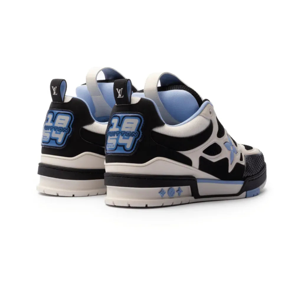 Louis Vuitton Skate Black White Light Blue