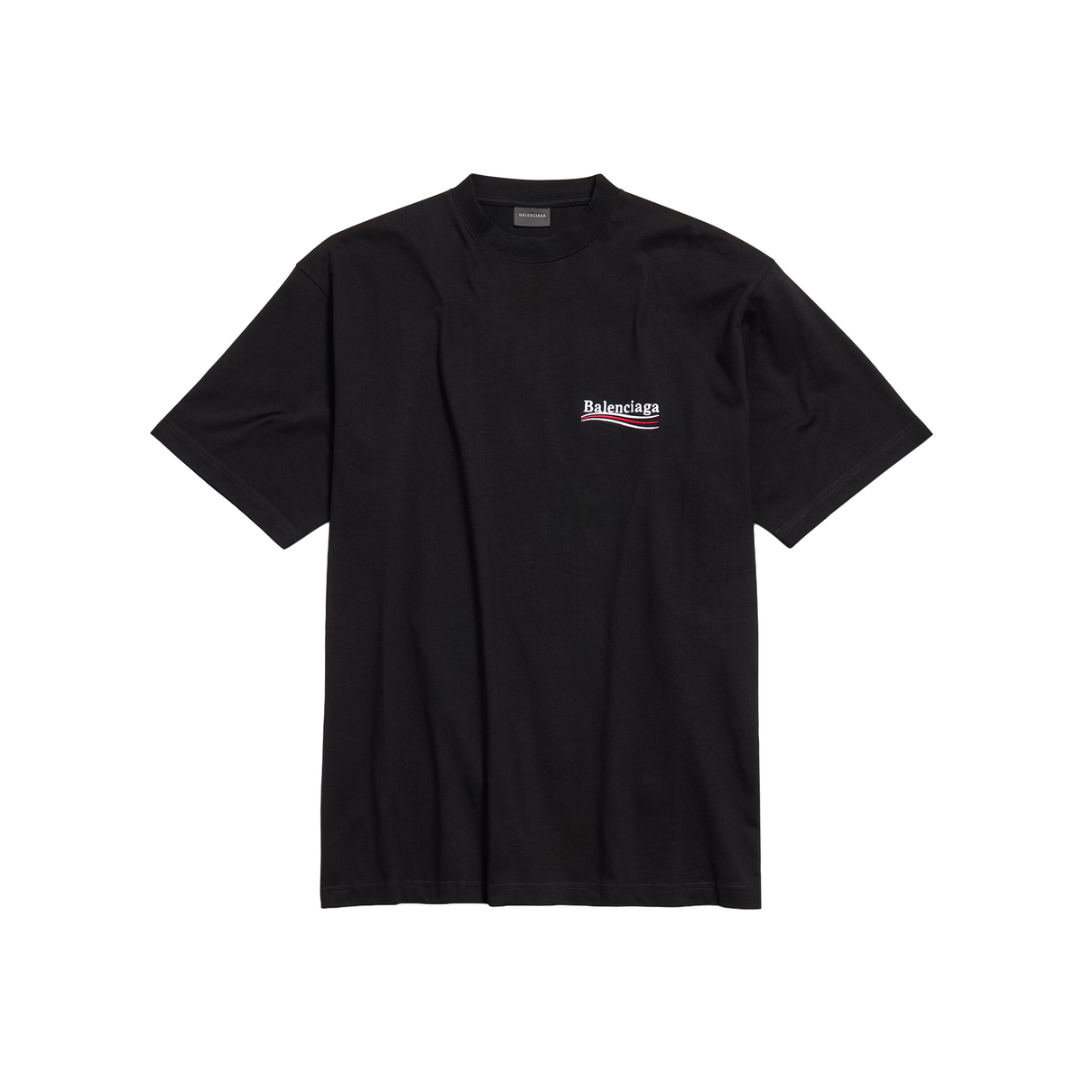 Balenciaga Campaign Embroided Tee