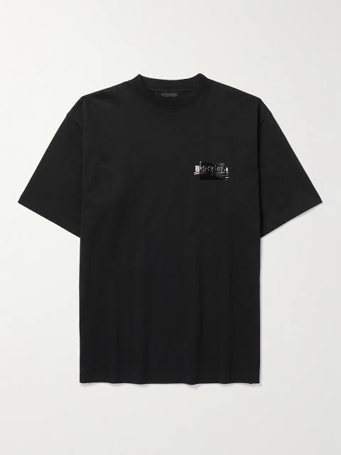 Balenciaga Gaffer Tee Black
