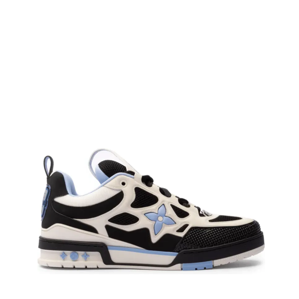 Louis Vuitton Skate Black White Light Blue