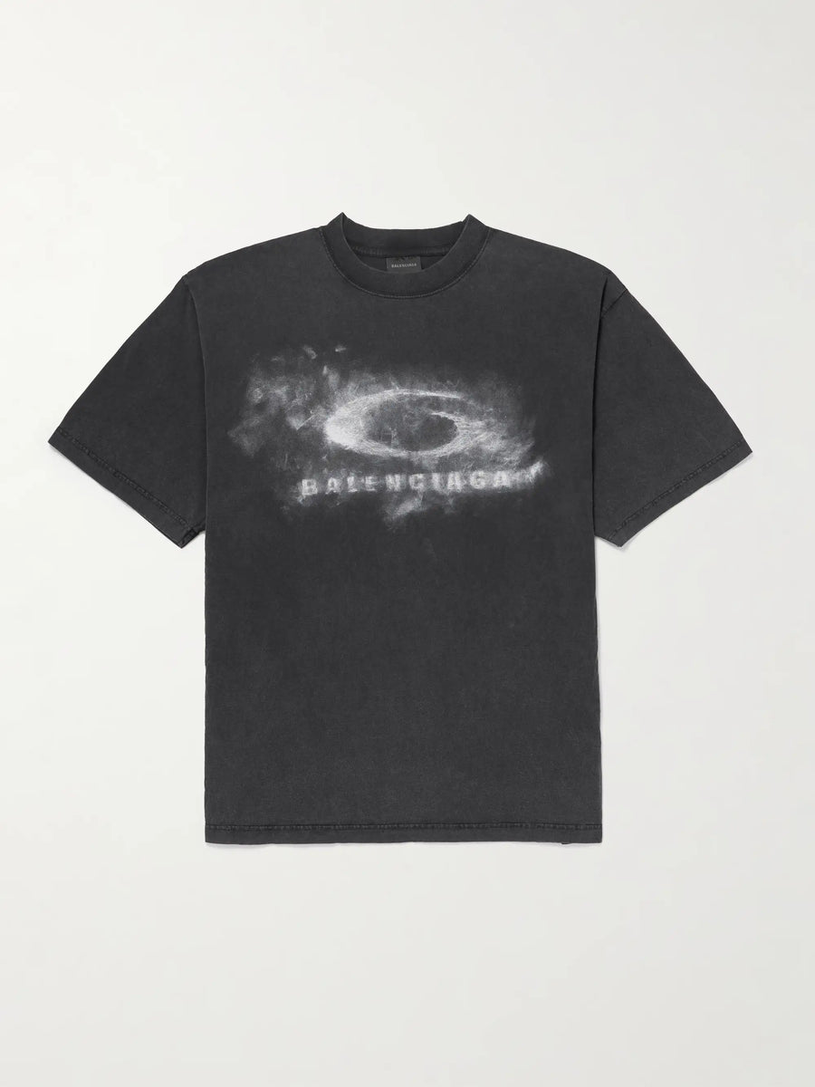 Balenciaga Smoked Logo Tee